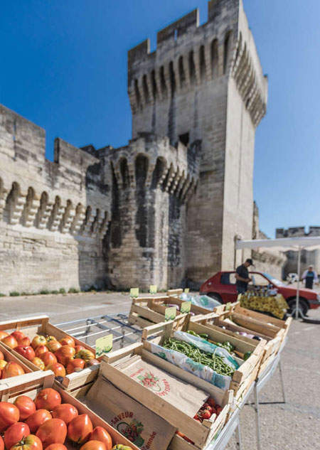 Marché à Avignon