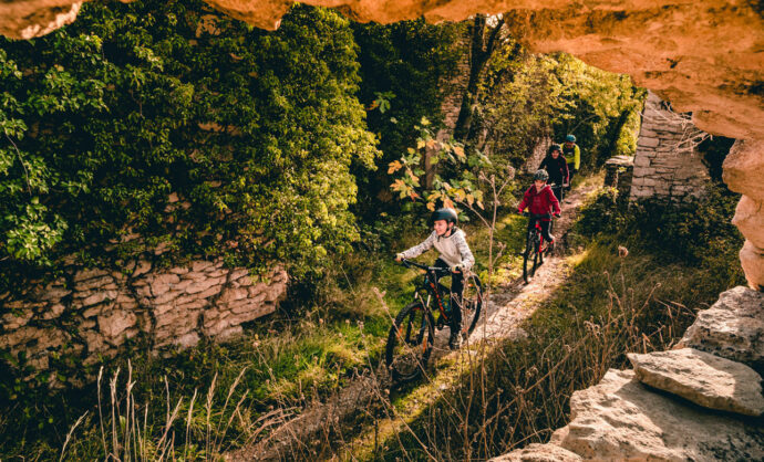 VTT en Luberon © O’Brien